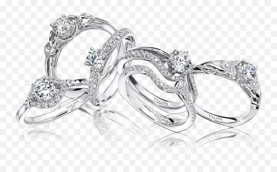 Valina Fine Jewelry And Engagement Rings - Solid Png,Wedding Rings Png