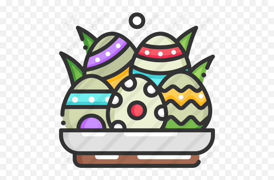 Easter Eggs - Dish Png,Easter Icon