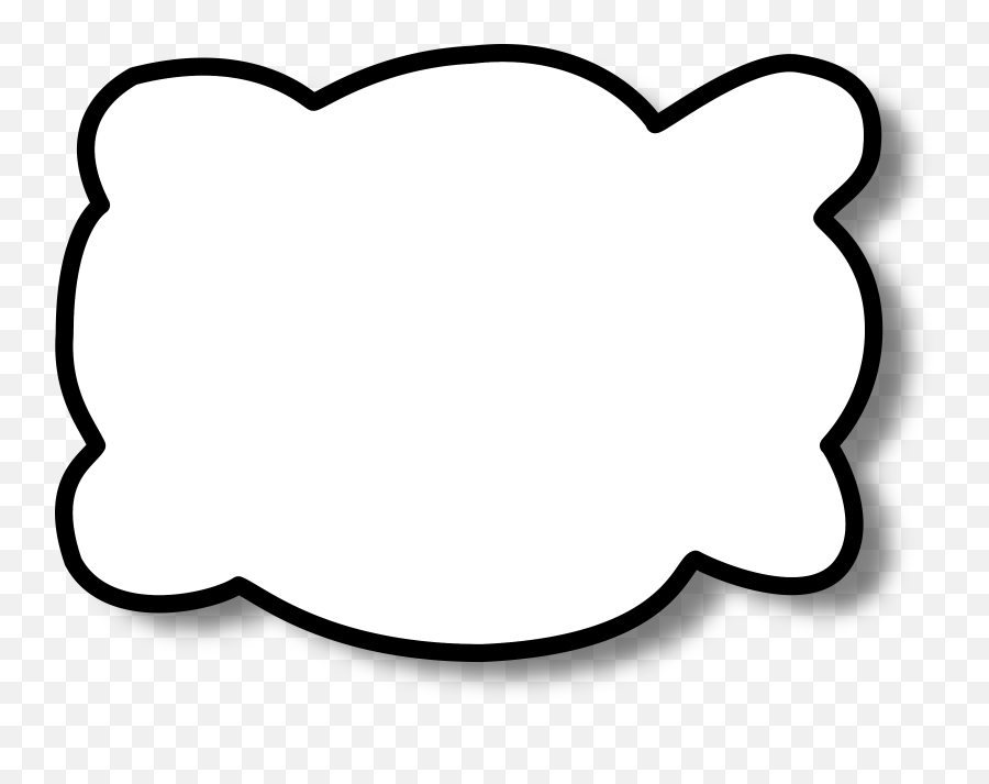 Download Free Png Callout Cloud - Square Cloud Png Clipart,Callout Png