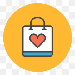 Heart Bag Shopping Free Icon Of Flat - line ecommerce Beauty Shopping png