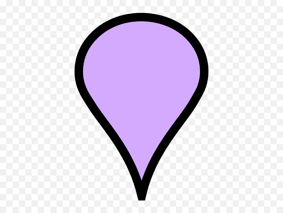 Google Maps Icons - Map Pin Png Purple Transparent,Google Maps Icon Iphone