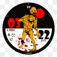 Zombies Garmin Connect Iq - Language png