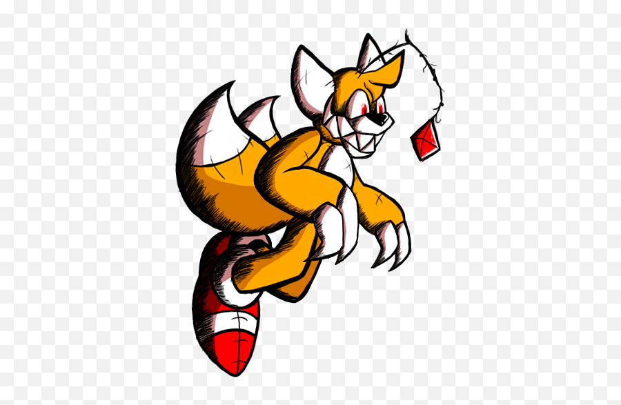 2D Tails Doll (Davidgreen123), Funkipedia Mods Wiki