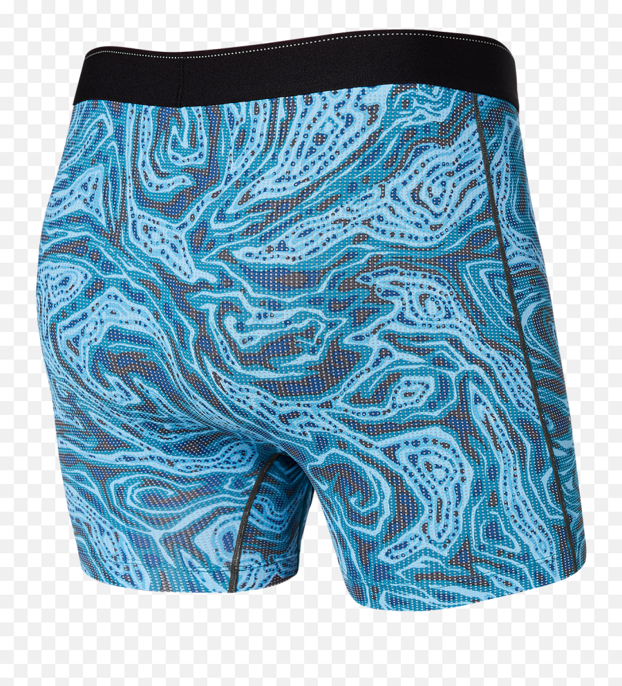 Quest Boxer Brief - Malibu Ripple Effect U2013 Saxx Underwear Bermuda Shorts Png,Ripple Effect Icon