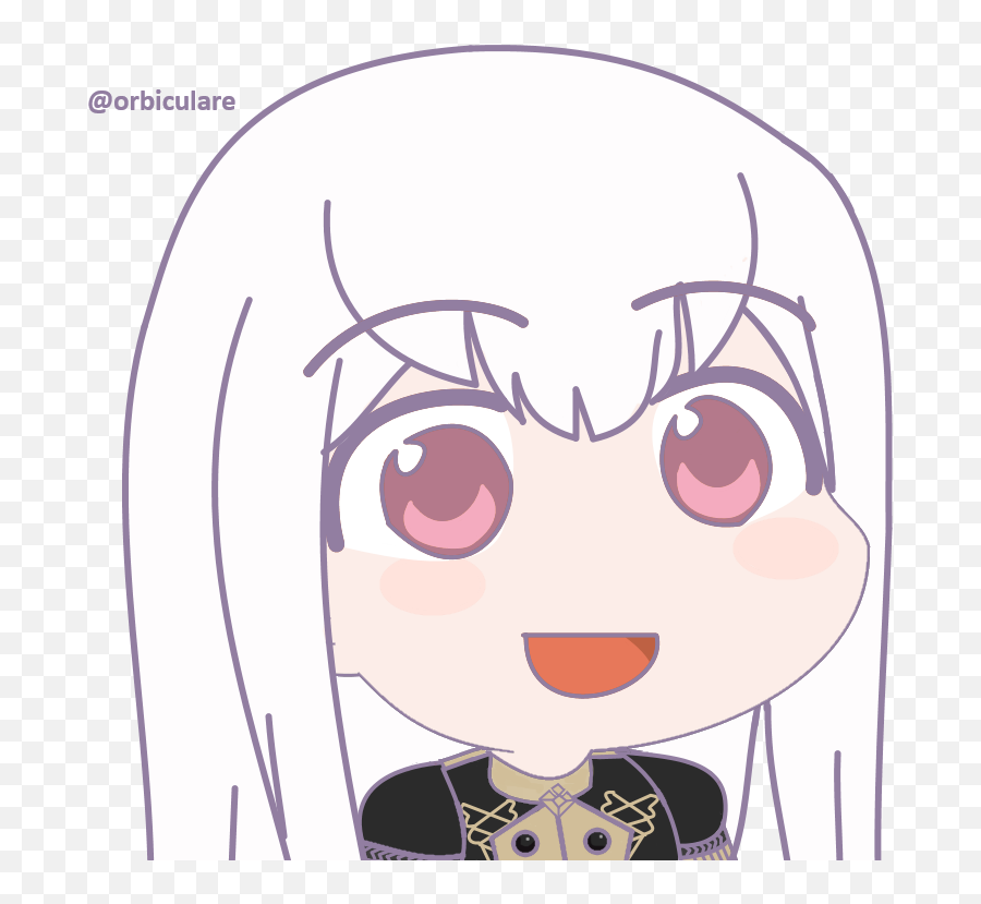 Orbiculare - Fire Emblem Three Houses Emoji Png,Anime Smile Png