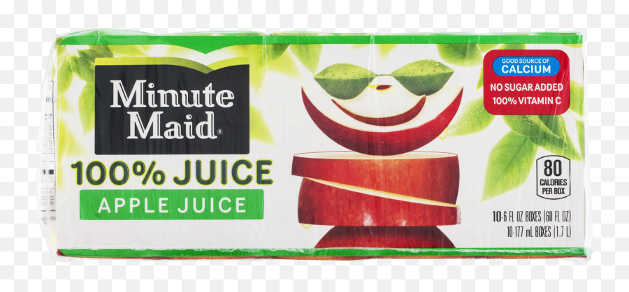 Minute Maid Apple Juice 6 Fl - Minute Maid Apple Juice Boxes Png,Juice Box Png