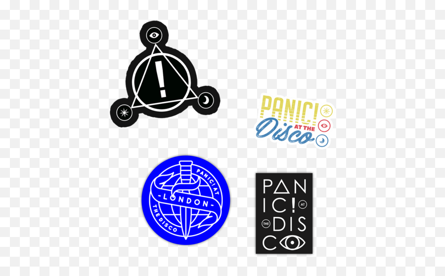 Sticker Set - Illustration Png,Panic At The Disco Logo Png