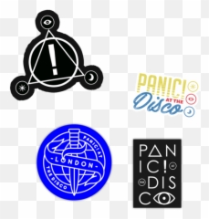 Sticker Set - Illustration Png,Panic At The Disco Logo Png
