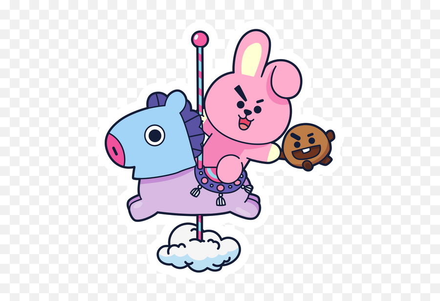 Music Stickers - Sticker Mania Mang Cooky And Shooky Png,Josh Dun Tumblr Icon