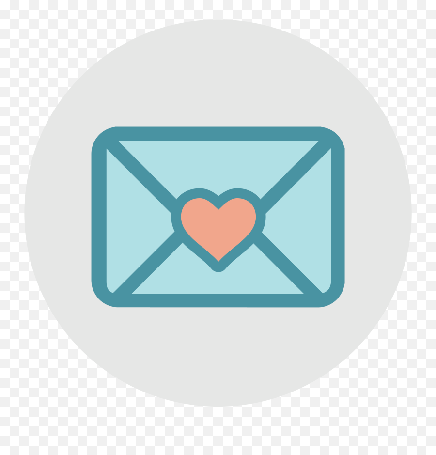 Mailingaddress - Vector Emails Icon Png Clipart Full Size Vector Email Icon Transparent,Blue Heart Icon On Android