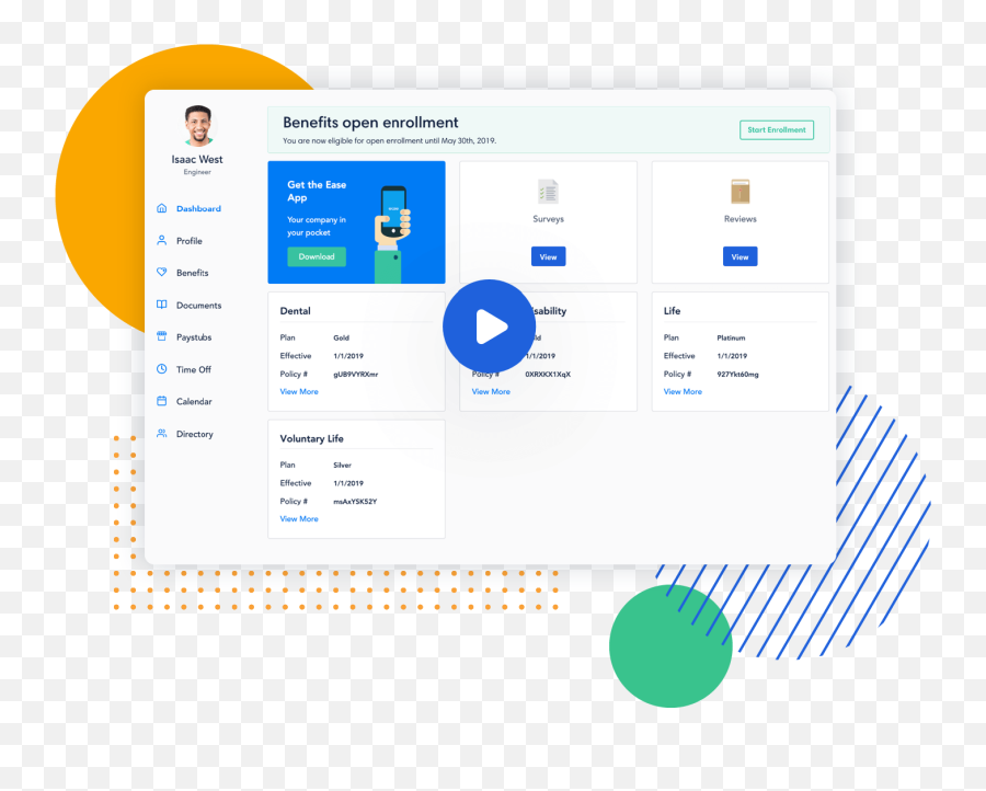 Online Benefits Enrollment Made Easy - Ease Enroll In Benefits On Ease Png,Eligible Icon