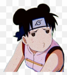 Naruto Freetoedit A 343173408019203 By Ryderiscracked - Tenten Meme Face png