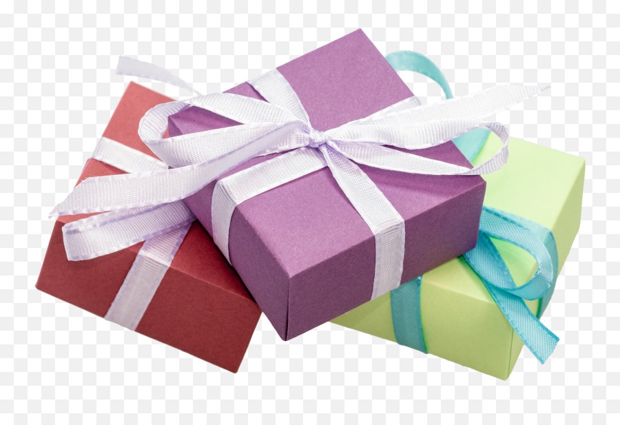 Three Small Beautiful Gift Boxes Png Image - Baby Gift Ideas For Girls,Free Gift Png