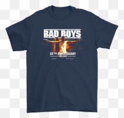 Bad Boys 25th Anniversary 1995 2020 Will Smith Martin - Navy Blue Shirt Color Combination Png,Will Smith Transparent
