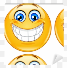 Wallpaper Big Smile Emoticon - PIXERSHK png