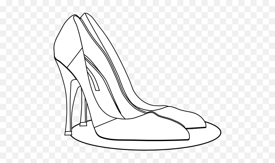 Download High Heel Png Images Clipart - White High Heel Clipart,High Heel Png
