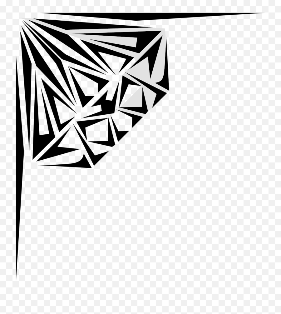 Black Diamond Clipart Kid - Art Diamond Drawing Png,Diamond Outline Png