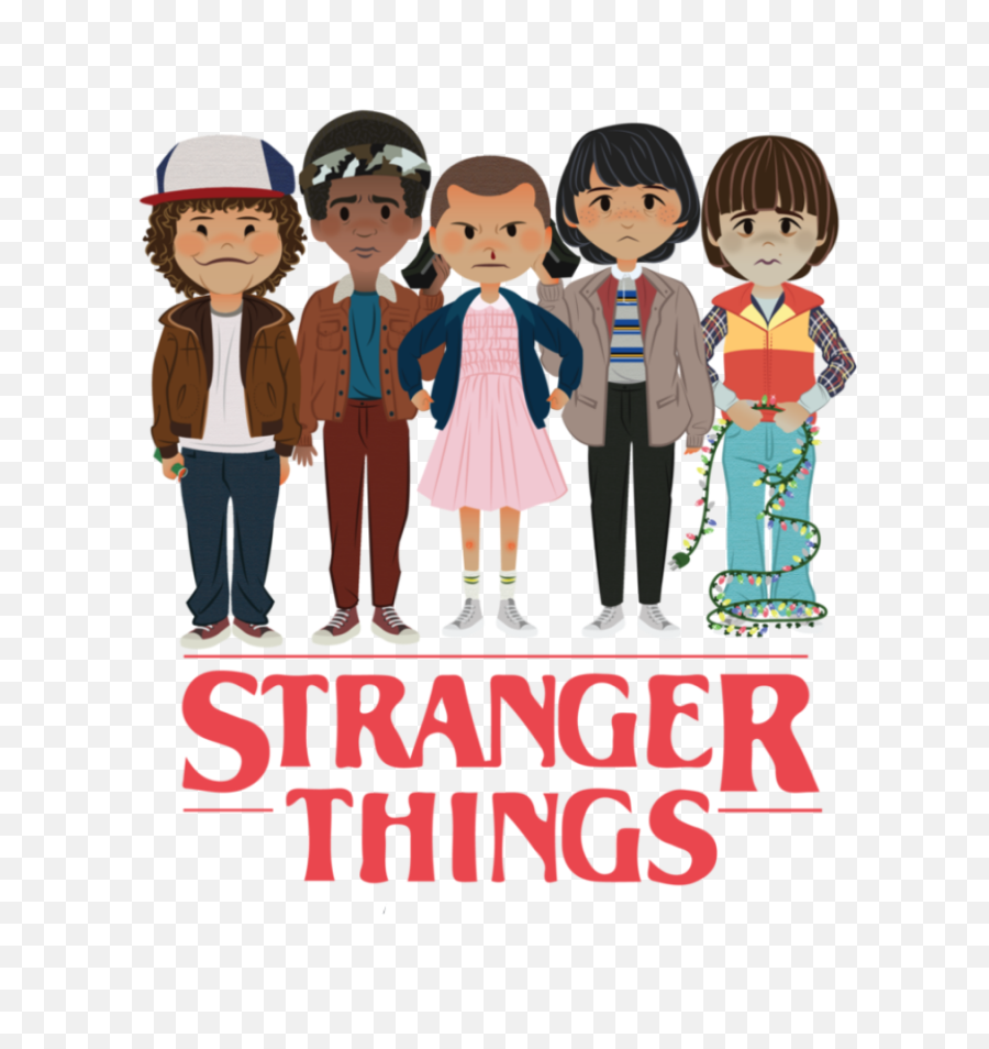 75 Images About Stranger Things And Ahs - Stranger Things Cartoon Png,Stranger Things Logo Png