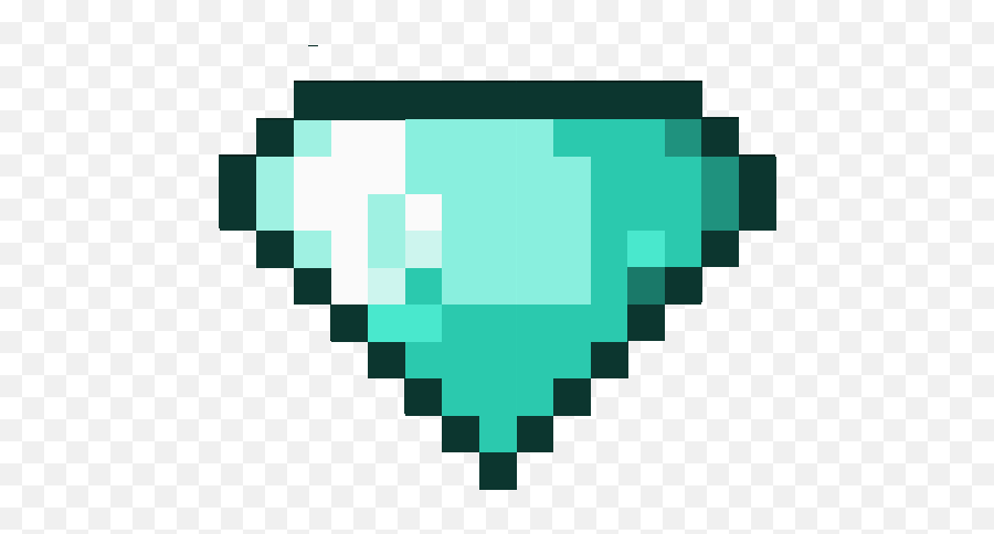 Minecraft Diamonds Png 1 Image - Heart Icon Pixel Png,Minecraft Diamonds Png