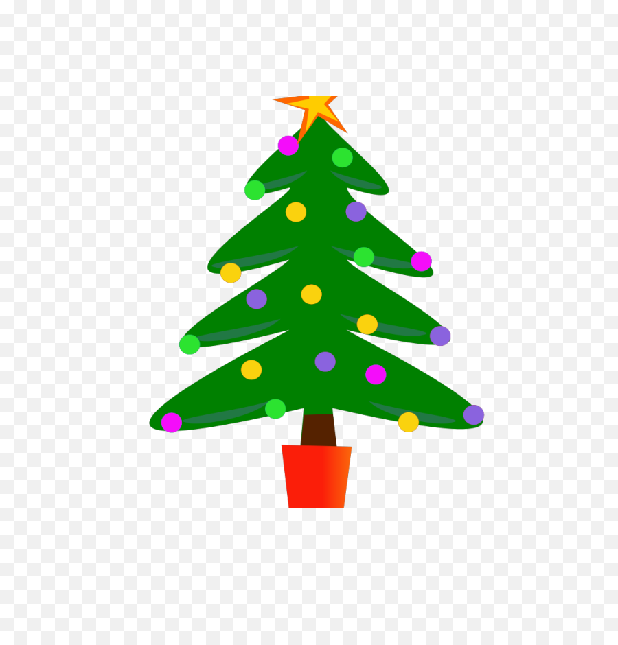 Christmas Tree Clipart Transparent Png - Christmas Tree Clip Art,Christmas Tree Clipart Transparent