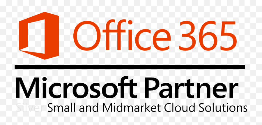 Download 365 Mssilver Combined Logo Png - Microsoft Office Office 365 Silver Partner,Microsoft Office Logo