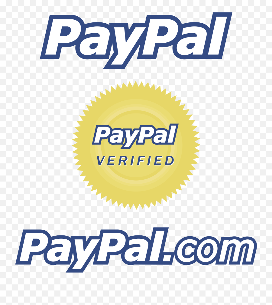 Paypal Logo Png Transparent Svg - Paypal Verified Logo Vector,Paypal Logo Transparent