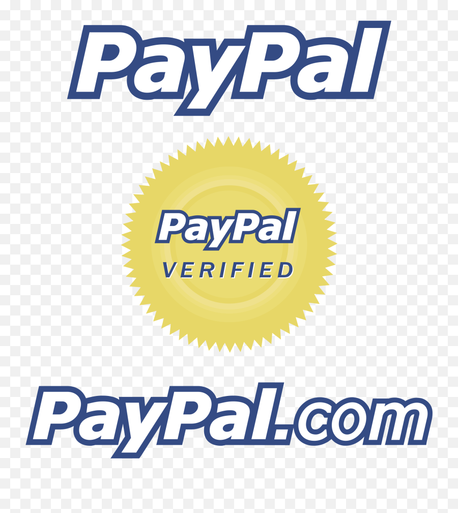 Paypal Logo Png Transparent Svg Paypal Verified Logo Vector Free Transparent Png Images Pngaaa Com