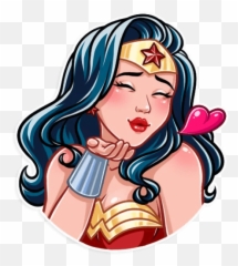 Wonder Woman - Telegram Sticker Wonder Woman Stickers Telegram Png,Wonder Woman Png