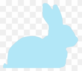 Blue Rabbit Png Svg Clip Art For Web - Baby I Am Home,Rabbit Clipart Png