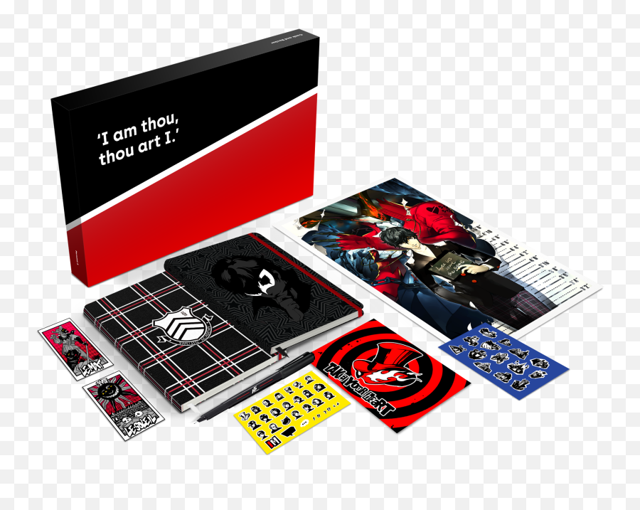 Artwork Persona 5 Notebook - Persona 5 Cook And Becker Png,Persona 5 Logo Png