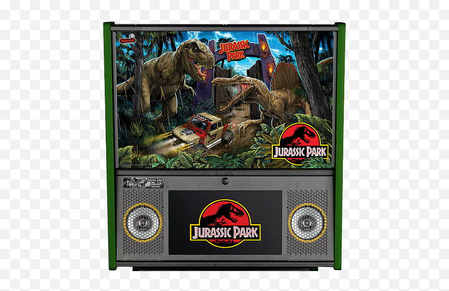 Pinball Pirate Stern Jurassic Park - Jurassic Park Premium Backglass Png,Jurassic Park Png