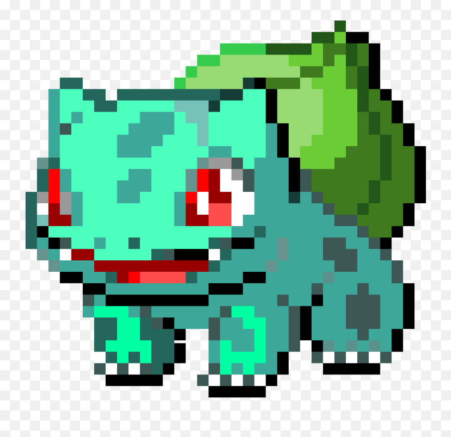 Pixilart - 16bit Bulbasaur By Mitch45667 Bulbasaur Pixel Png,Bulbasaur Transparent