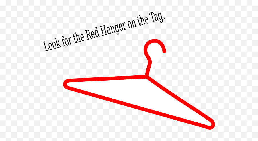 Red Hanger Clip Art - Vector Clip Art Online Red Hanger Clip Art Png,Hanger Png