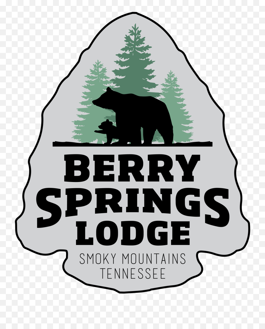 Gatlinburg Bed And Breakfast Tn Berry Springs Lodge - Illustration Png,Mountains Logo