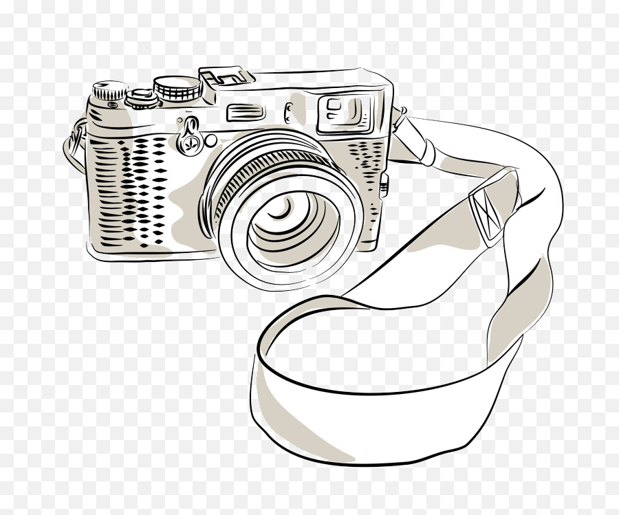 Hd Camera Drawing Transparent Png Image - Camera Drawing Png Hd,Camera Drawing Png