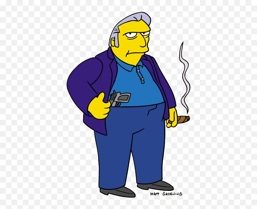 The Simpsons Transparent Background - Simpsons Fat Tony Png,The Simpsons Png