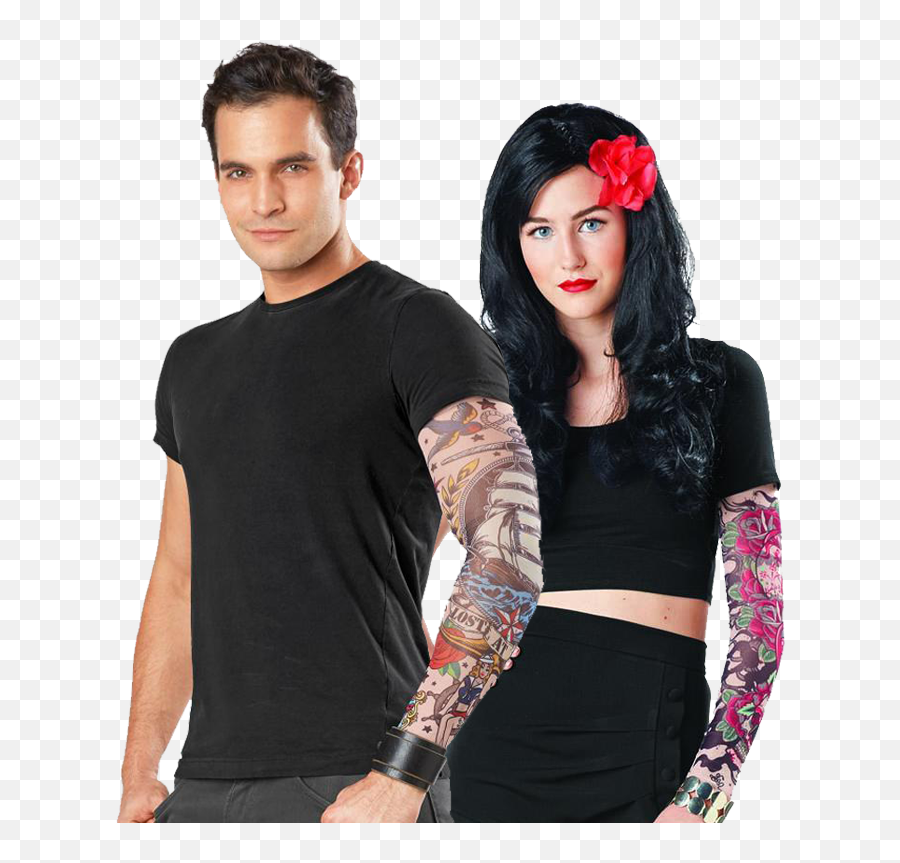 Single Tattoo Sleeve Dons Hobby Shop - Girl Png,Tattoo Sleeve Png