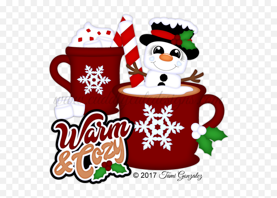 Clipart Coffee Christmas - Clip Art Png,Christmas Clipart Png