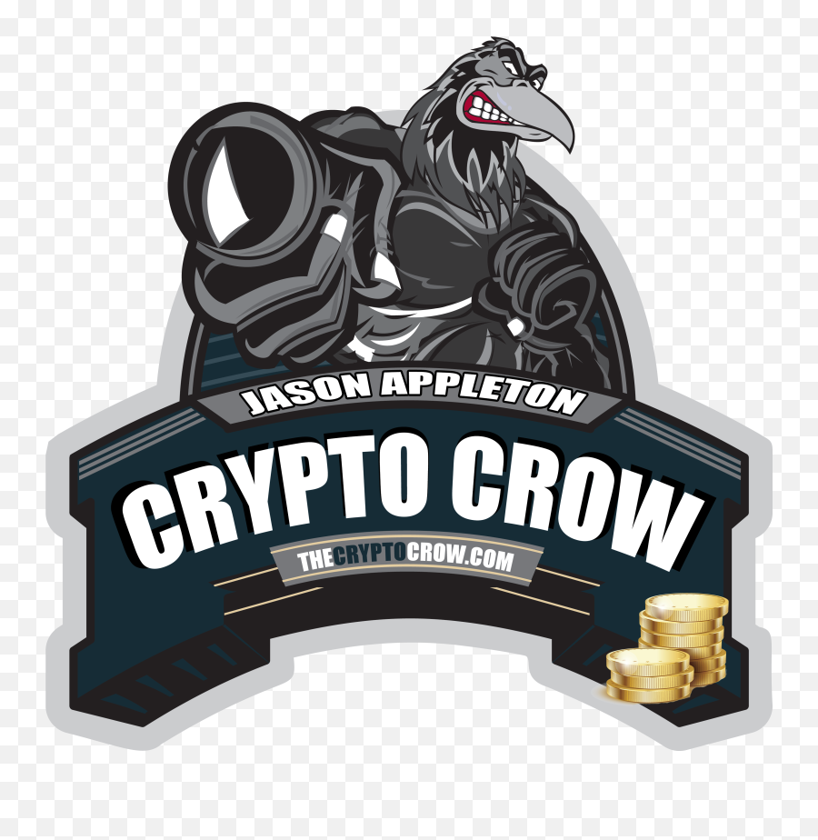 Official Crypto Crow Logo Merch - Crypto Crow Logo Png,Crow Logo