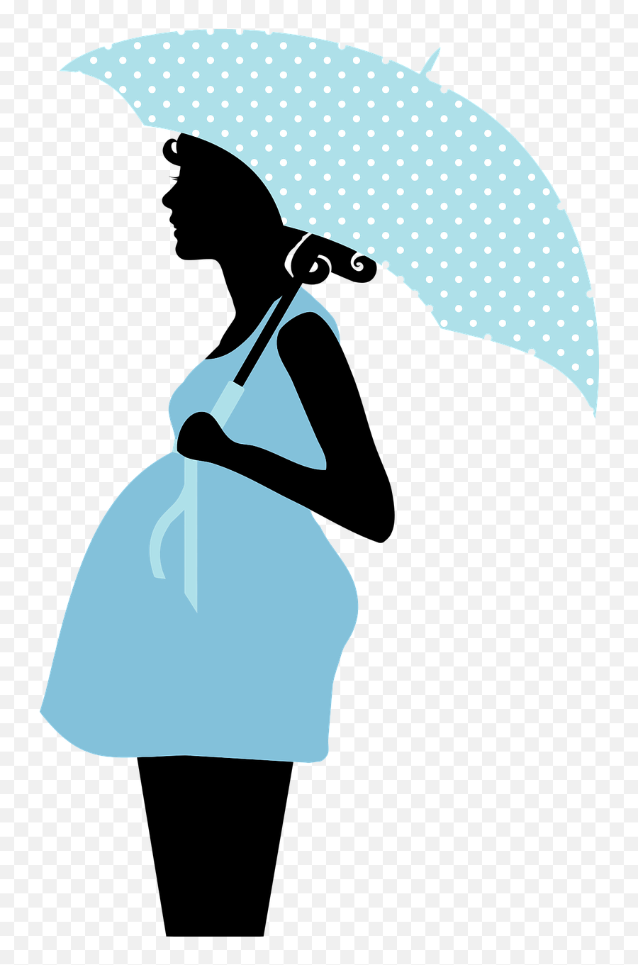 Baby Silhouette Png - Babycomic Umbrella Cartoon Baby Shower Pregnant Woman  Silhouette Clip Art,Baby Silhouette Png - free transparent png images -  