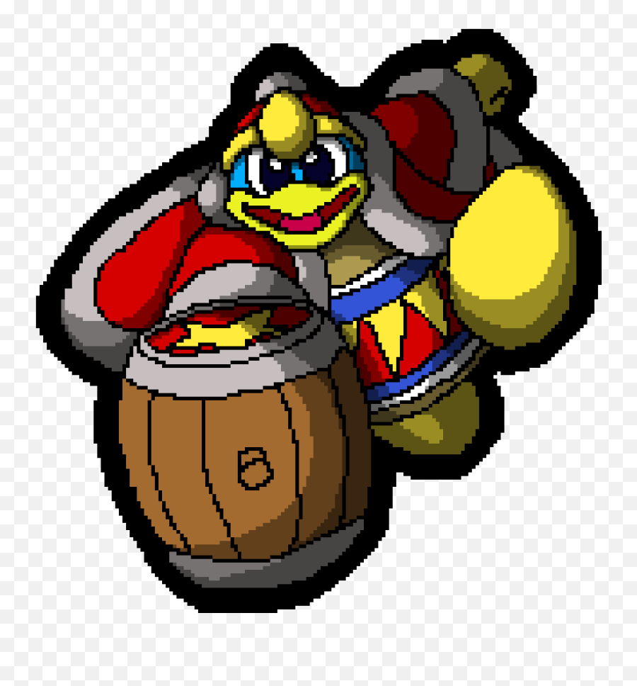 Pixilart - King Dedede By Brocolliiboi Cartoon Png,King Dedede Png