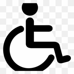Wheelchair Clipart Search Results For - Wheelchair Clipart Png,Handicap Png