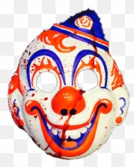 Michael Myers Childhood Clown Mask - Png