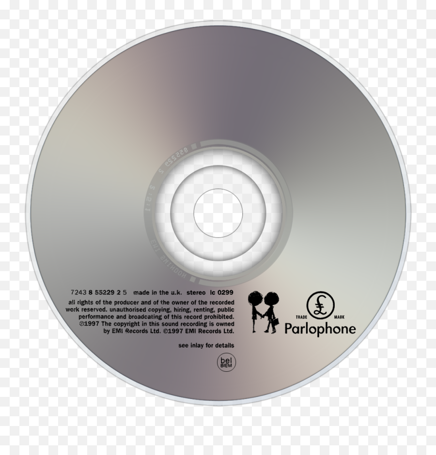 Cd Dvd Disk Png Image - Radiohead Ok Computer Disc,Compact Disc Png
