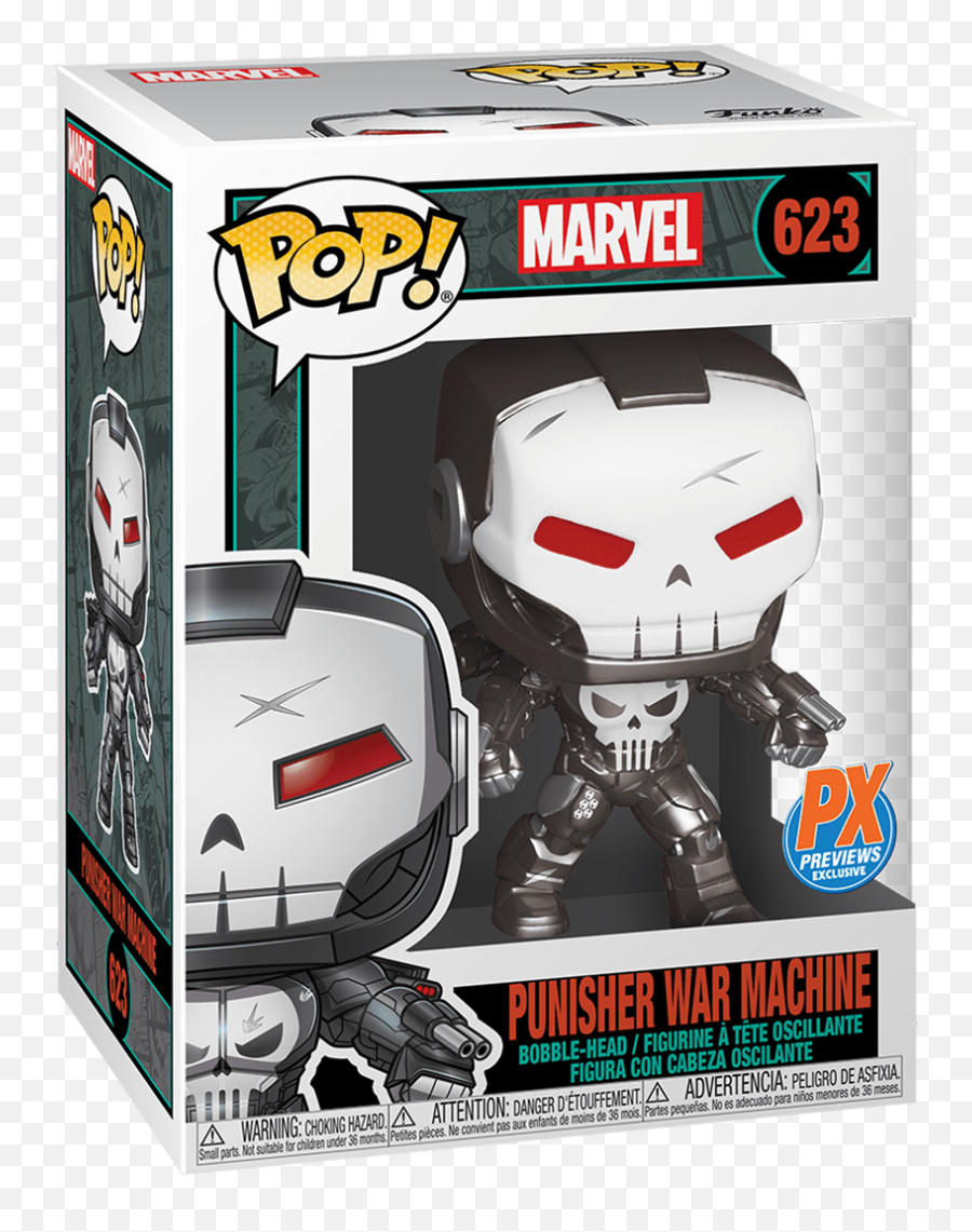 Funko Pop Marvel Punisher War Machine Px Exclusive Png