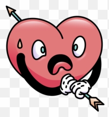 Surprised Heart Shot Colored - Transparent Png U0026 Svg Vector File Happy,Surprised Png