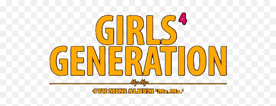 Mr - Girls Generation Mr Mr Logo Png,Girls Generation Logo