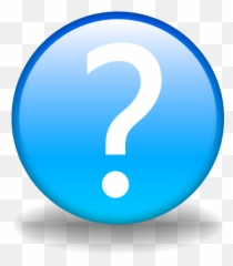 Clipart Panda - Blue Questions Icon png