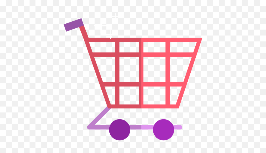 Pink Shopping Cart Icon - Online Shopping Cart Vector Png,Shopping Cart Icon Png