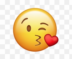 Receive A Kiss Emoji From Another Woman - Face Png